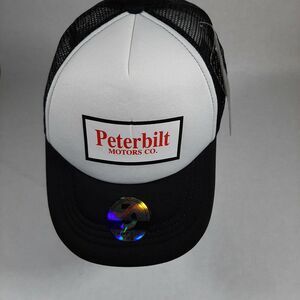 Peterbilt Trucker Hat Mesh Cap Snapback Hat Adjustable